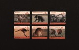 Serie Completă 6 Timbre Australia 1994 Faună Kanguri și Ursuleți Koala 45c Ștampilate - A992
