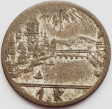 234 Germania Frankfurt 1 Kreuzer 1839 1840 (uzata) km 317 argint, Europa