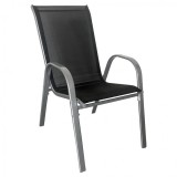 Scaun de grădină Arkadia KD negru