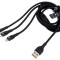 Cablu USB negru 1,2m