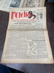 Radio. Organ pentru popularizarea radiofoniei 30 Septembrie 1928 Anul I Nr. 2 foto