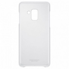 Husa Originala Samsung Clear Cover pentru Galaxy A8 2018, Transparent foto