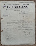 Scrisoare catre comerciant roman, P. Gargano, Roma 1941