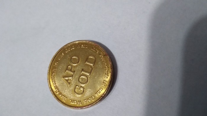 JETO/TOKEN APO GOLD
