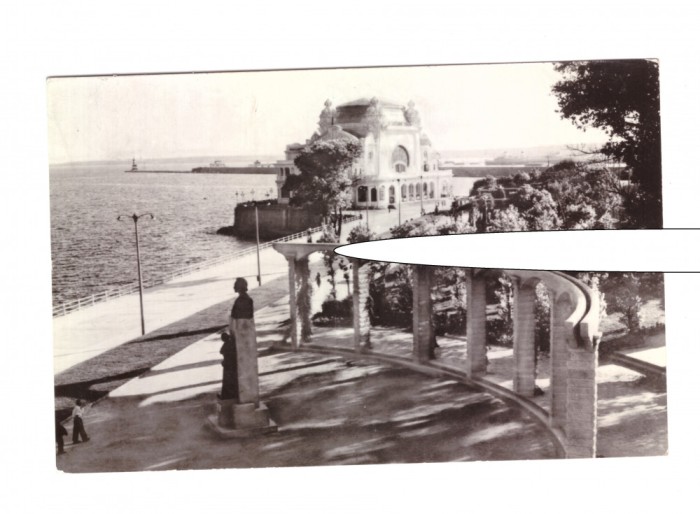 CP Constanta - Pe faleza, RSR, circulata 1968, stare foarte buna