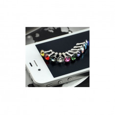 10 bucăți Dop antipraf 3.5mm Diamant iPhone Samsung HTC Sony