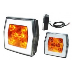 Lampa semnalizare cu pozitie LED FT-125 Fristom.