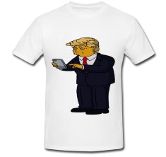Tricou &amp;quot; Donald Trump - Simpsons &amp;quot; foto
