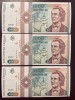 Romania 1000 lei, 1991, pick 101Aa, serie cu punct, UNC