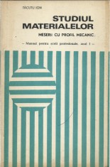 AS - TACUTU ION - STUDIUL MATERIALELOR foto