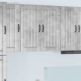 vidaXL Dulap de bucătărie Gri din beton 80 x 31 x 80 cm Lemn compozit 885058