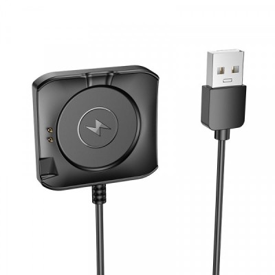 Cablu Incarcare pentru Smartwatch HOCO Y28, Negru foto