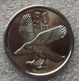 Moneda Botswana 50 thebe 2013 UNC necirculata **