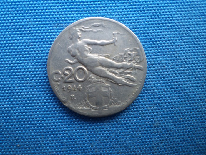 20 CENTISIMI 1914 ITALIA