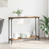 vidaXL Masă de consolă Lemn Vechi 100 x 22,5 x 75 cm Lemn compozit 882190