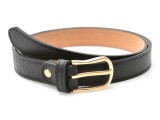 Curea EPICA neagra, F33, din piele naturala