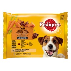 Pedigree amestec plicule?e in sos 4 x 100 g foto