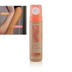 Autobronzant Spuma Profesionala, Sunkissed, Express 1 Hour, Light-Ultra Dark, 95% Ingrediente Naturale, 200 ml foto