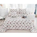 Cumpara ieftin Set Cuvertura de Pat din Bumbac cu In, 5 Piese - PIT384