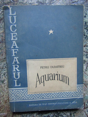 Petru Dumitriu - Aquarium 1956 foto