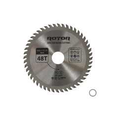 Disc taiat lemn ROTOR 125*22,23 48T Innovative ReliableTools foto