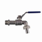 Robinet cu bilă din oțel inoxidabil cu manetă 1/2&quot;