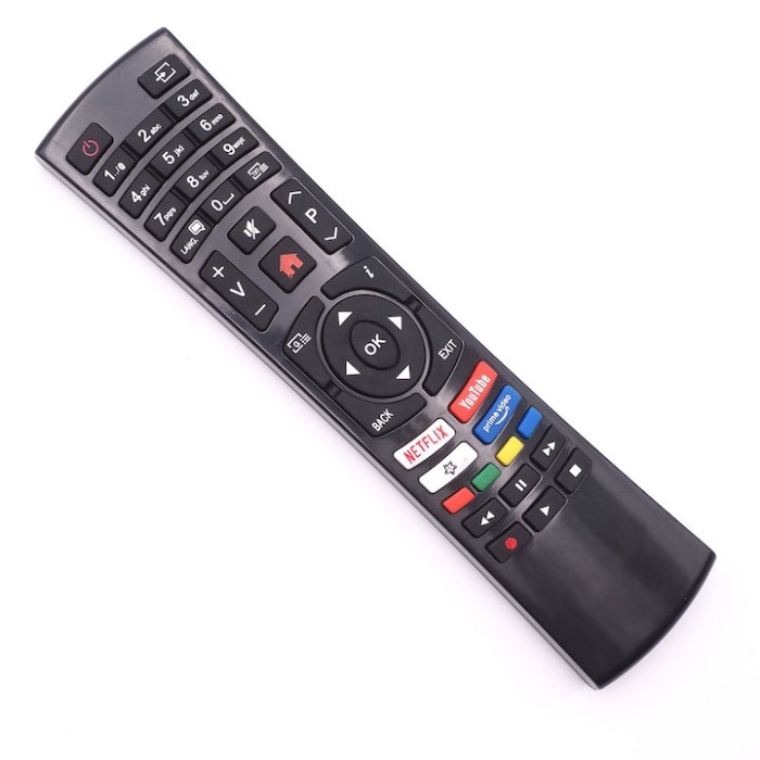 Telecomanda , Compatibila Vortex, LEDV-32V551S, LEDV-40V550S, Netflix, Youtube, Prime Video, neagra