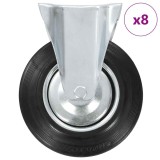 Roti fixe, 8 buc., 200 mm