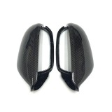 Set 2 capace oglinzi Audi A3/A4/A5, ABS, aspect fibra carbon