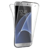 Husa Samsung Galaxy S6 Edge, FullBody 360&ordm; ultra slim TPU, acoperire fata spate