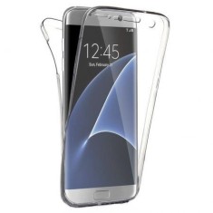 Husa Samsung Galaxy S6 Edge, FullBody 360&ordm; ultra slim TPU, acoperire fata spate