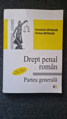DREPT PENAL ROMAN. PARTEA GENERALA - Mitrache foto