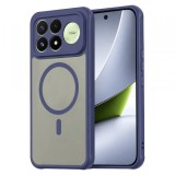 Husa MagSafe pentru Xiaomi Poco F9 Pro, Techsuit, HaloFrost II, Bleumarin