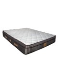 Saltea ortopedica, Lux Memory Platinum, 140x200x30cm, fermitate tare, cu plasa de arcuri, memory foam 2,5 cm, husa matlasata, sistem de aerisire perim