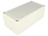 Carcasă universală ABS gri 80x160x57mm EUROMAS II