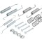 Set accesorii, sabot de frana VW FOX (5Z1, 5Z3) (2003 - 2016) BOSCH 1 987 475 110
