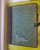 G933-I-Raritate-Mapa repertoar documente veche avocati, notari cu index alfabetic SOENNECKEN ScriftenOrder perioada interbelica anii cca 1930.