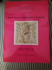 I. Dumitru-Snagov Monumenta Romaniae Vaticana. Catalogo della mostra salone sistino, editie de lux, bogat ilustrata, format gigant foto