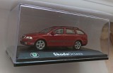 Macheta Skoda Octavia 2 Break Kombi (rosu) - Abrex 1/43