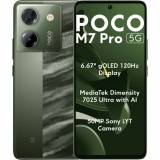 Xiaomi Poco M7 Pro 5G, 256GB, 8GB RAM, Verde, Dual SIM, 6.67&quot; Ecran, Octa-Core, Camera 50MP