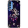Husa compatibila cu Motorola Edge 20 Lite model Moon art, Silicon, TPU, Viceversa, Transparent, Carcasa