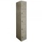 VESTIAR METALIC CU 5 USI fara accesorii, 312x500x1800 mm (LxlxH), ECO+