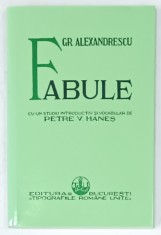 FABULE de GR. ALEXANDRESCU , EDITIE ANASTATICA , RETIPARITA 2012 foto