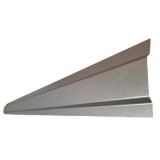 Segment reparatie prag BERTONE FREECLIMBER, 01.1984-12.1993, partea stanga=dreapta, mijlociu; metal galvanizat; interior,