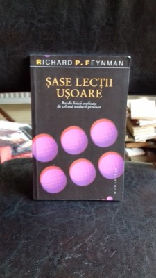 SASE LECTII USOARE - RICHARD P. FEYNMAN foto