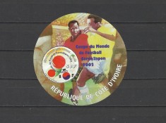 COASTA DE FILDES 2002 FOTBAL CUPA MONDIALA foto