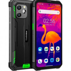 Telefon mobil Blackview BV8900 Verde, 4G, Camera termica, IPS 6.5 , 64+5 Mpx, 8GB + 8GB RAM, 256GB ROM, Android 13, 10380mAh, Dual SIM