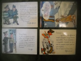 HOPCT 70866 SET 4 CP CARICATURI ITALIA MILITARI-CARICATURA -CIRCULATA, Printata