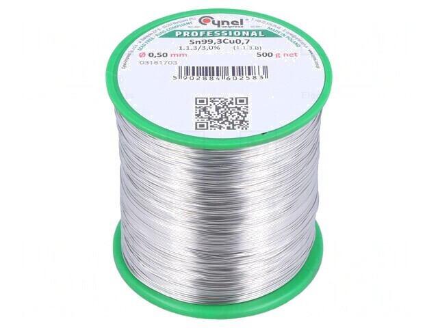 S&acirc;rmă de Lipit Fără Plumb 0,5mm 500g