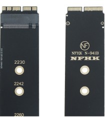 Card adaptor NVMe 2230 2260 2280 PCIe M.2 NFHK NGFF SSD !
